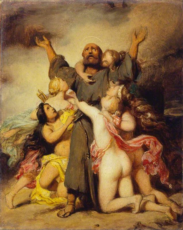 La tentazione di Sant'Antonio - The Wallace Collection, Londra